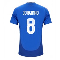 Maglia Calcio Italia Jorginho Frello #8 Prima Divisa Europei 2024 Manica Corta